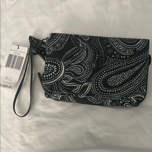 Vera Bradley Black and White Crossbody Bag
